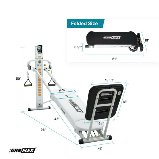 GR8FLEX Total Performance Gym – Perlweiß