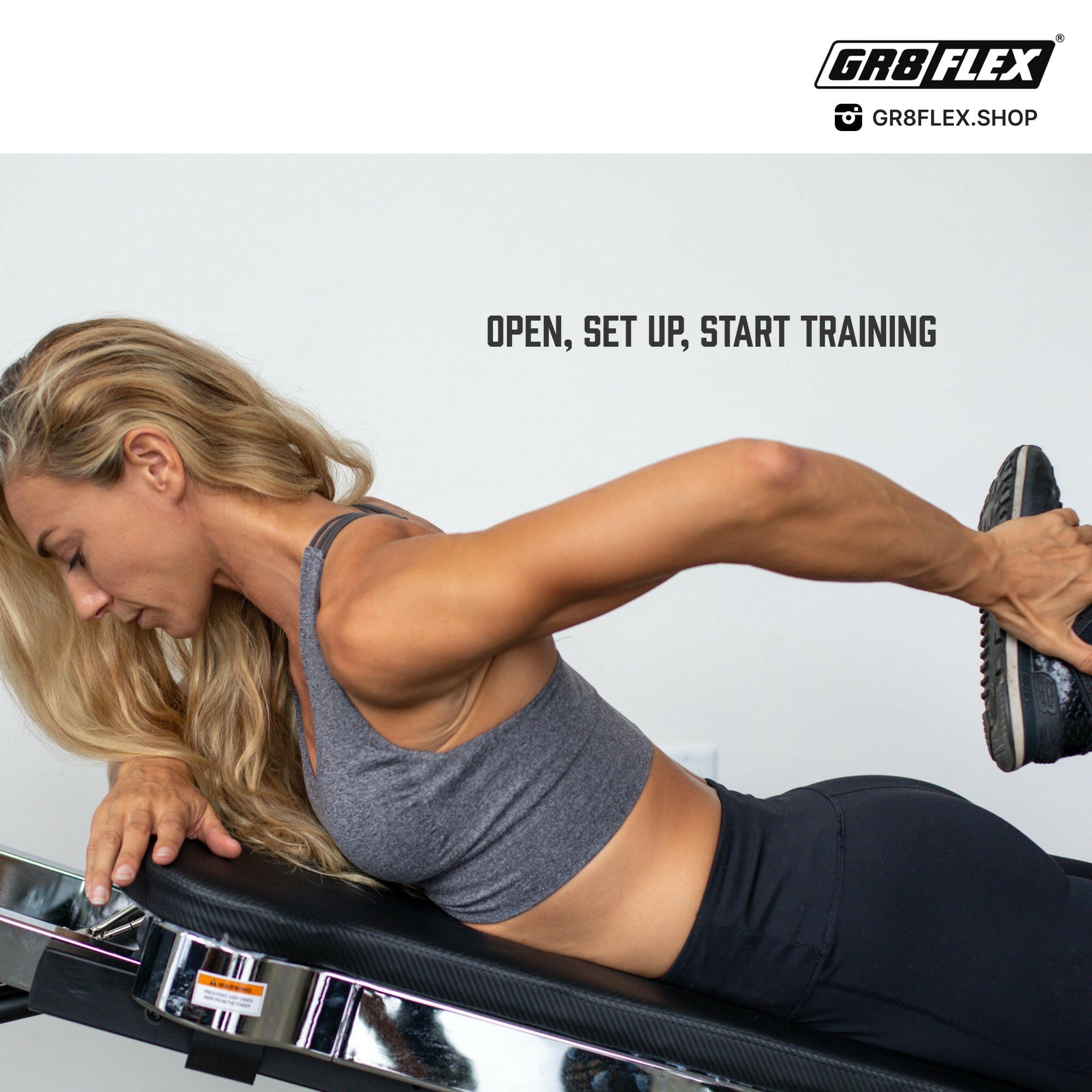 GR8FLEX Total Performance Gym | Carbon Fiber Black
