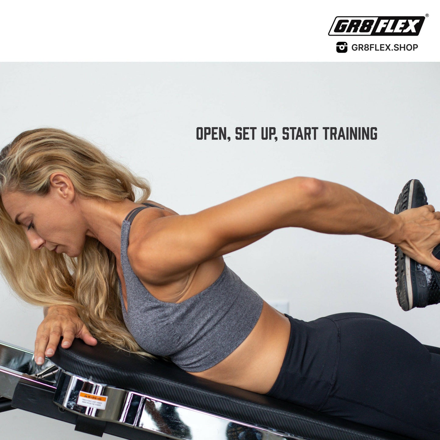 (SALE) GR8FLEX Total Performance Gym - Pearl White