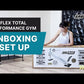 GR8FLEX Total Performance Gym - Carbon Fibre Black (Special Edition : Storage Box included)