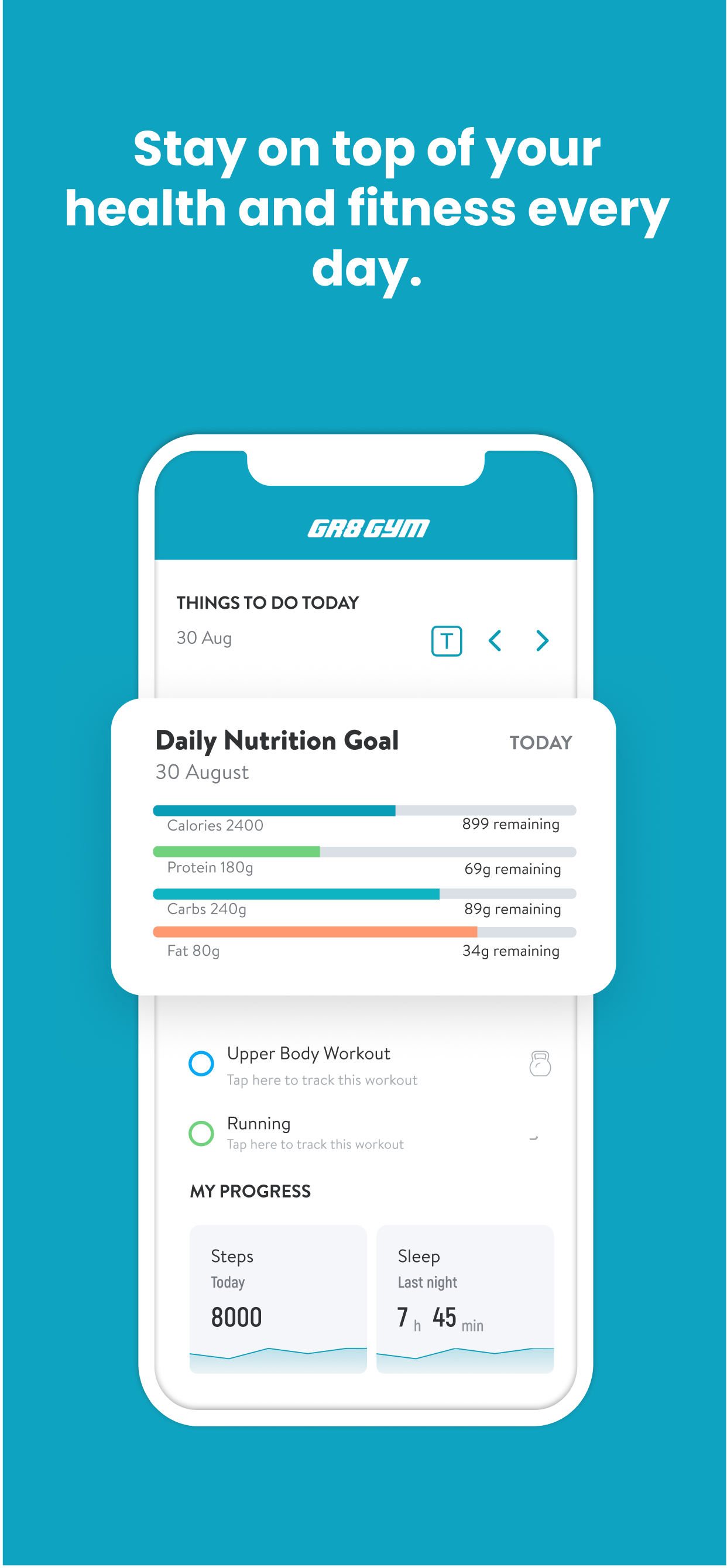 [NEW] GR8 GYM by GR8FLEX- Fitness Training App